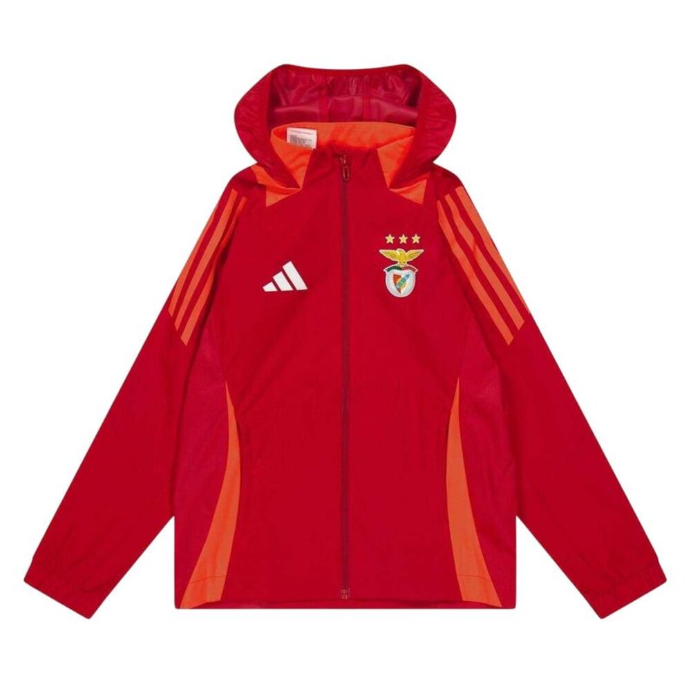 SL Benfica Childrens/Kids Adidas Anorak / Team Power Red